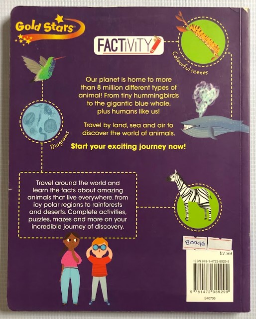 [USED]Factivity: Travel Through The Amazing World Of Wild Animals