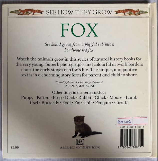 [USED]Fox: See How They Grow