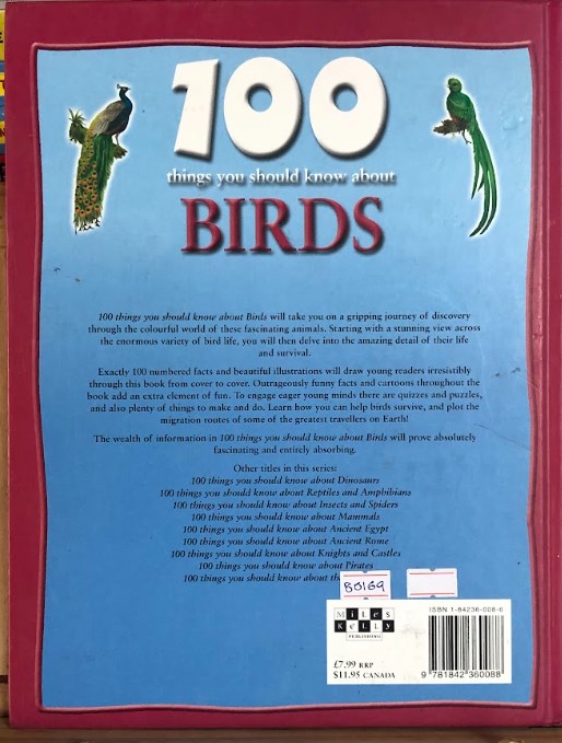 [USED]100 Things You Should Know About Birds