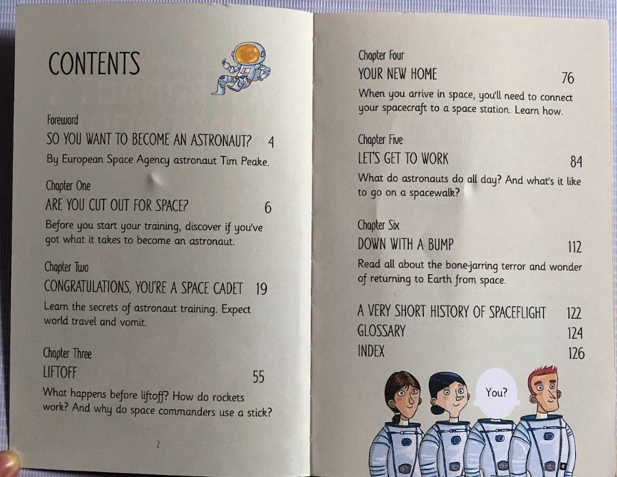 [USED]The Usborne Official Astronaut's Handbook