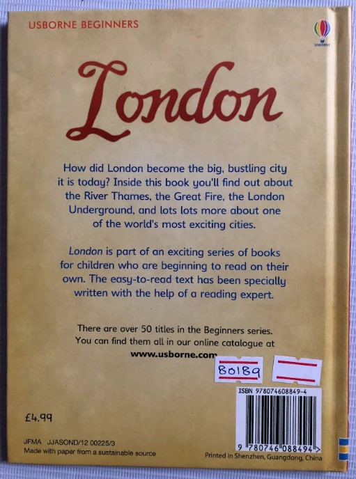 [USED]Usbrone Beginners: London