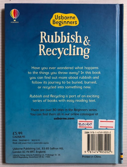 [USED]Usbrone Beginners: Rubbish & Recycling