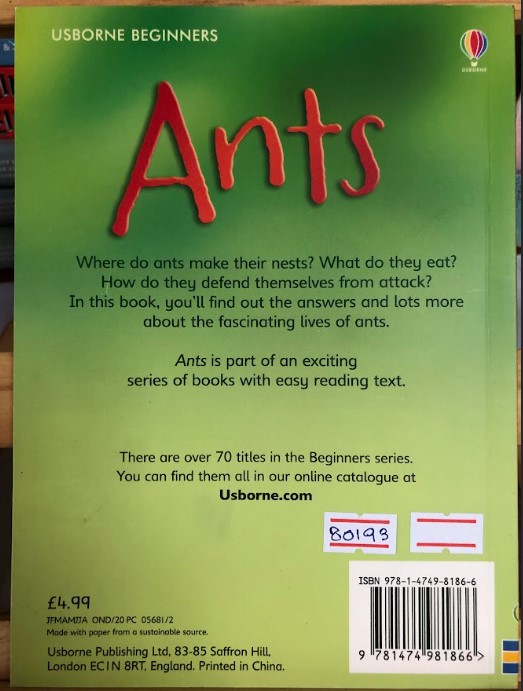 [USED]Usbrone Beginners: Ants