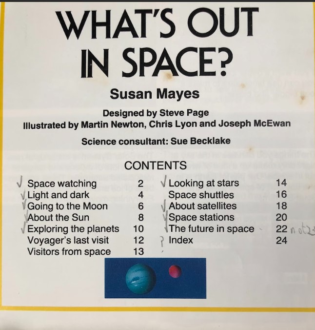 [USED]What's Out In Space?