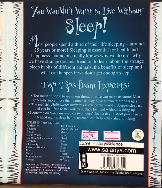 [USED]You Wouldn't Want To Live Without Sleep!