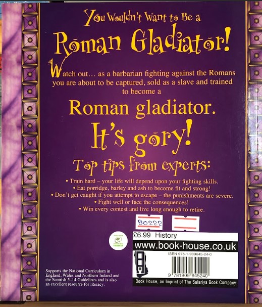 [USED]You Wouldn't Want To Be A Roman Gladiator!