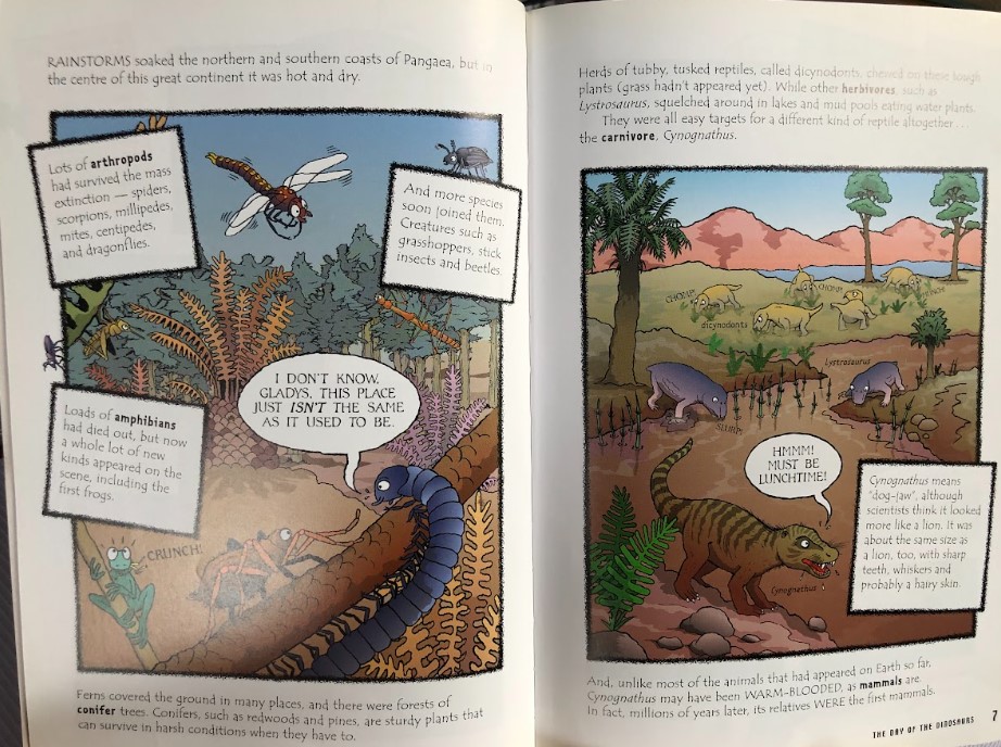 [USED]A Cartoon History Of The Earth 3: The Day Of the Dinosaurs