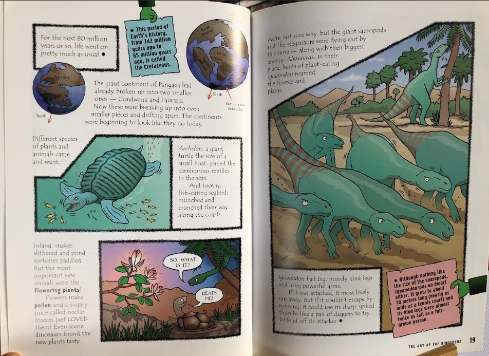 [USED]A Cartoon History Of The Earth 3: The Day Of the Dinosaurs