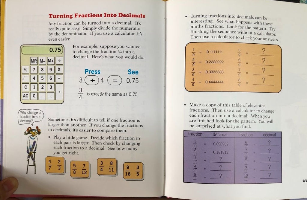 [USED]Marvellous Maths: Fractions