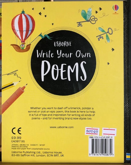 [USED]Usborne Write Your Own Poems