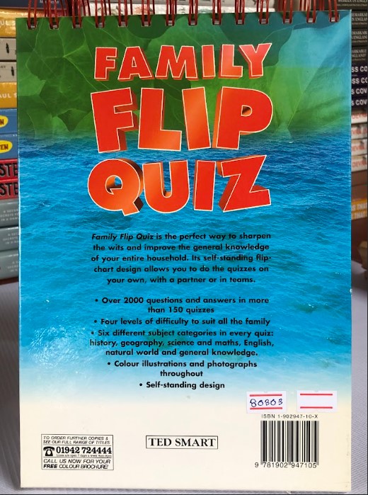 [USED]Family Flip Quiz