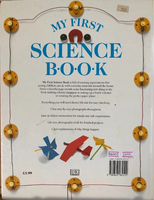 [USED]My First Science Book: A Life-Size Guide to Simple Experiements