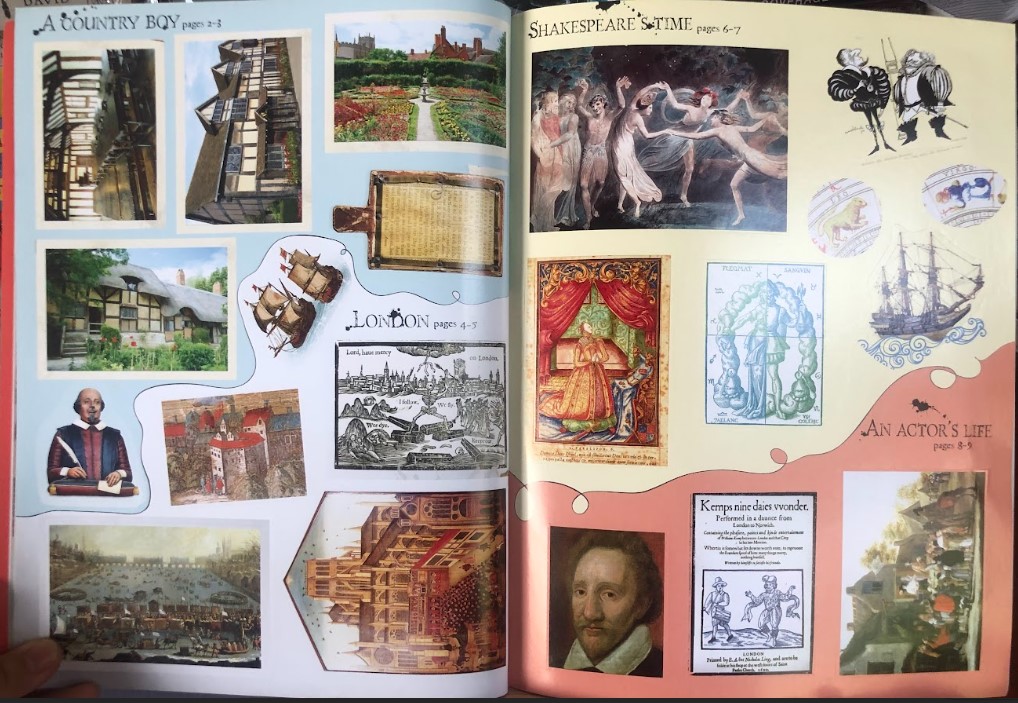 [USED]World of Shakespeare Sticker Book