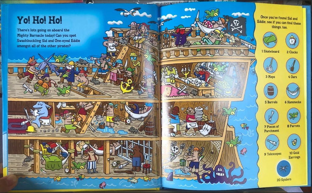 [USED]Can You Find 1001 Pirate Things?