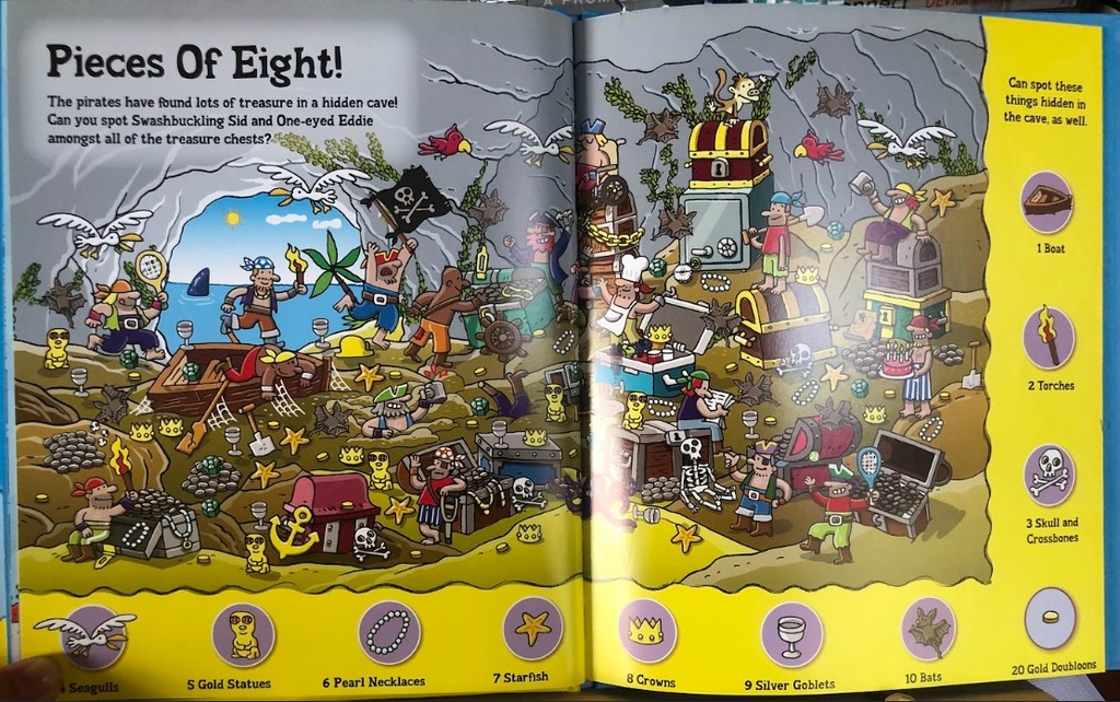 [USED]Can You Find 1001 Pirate Things?