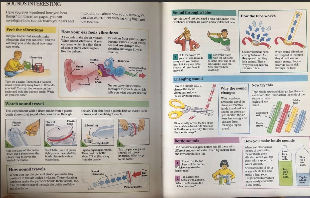 [USED]The Usborne Book Of Science Experiments