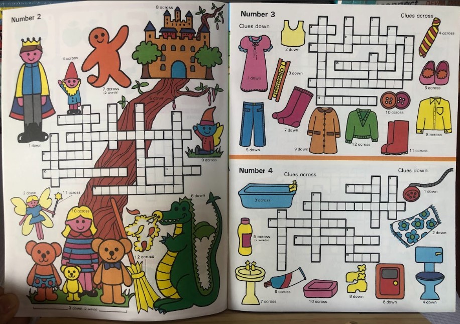 [USED]Crossword Book