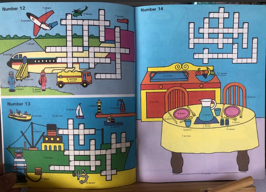 [USED]Crossword Book