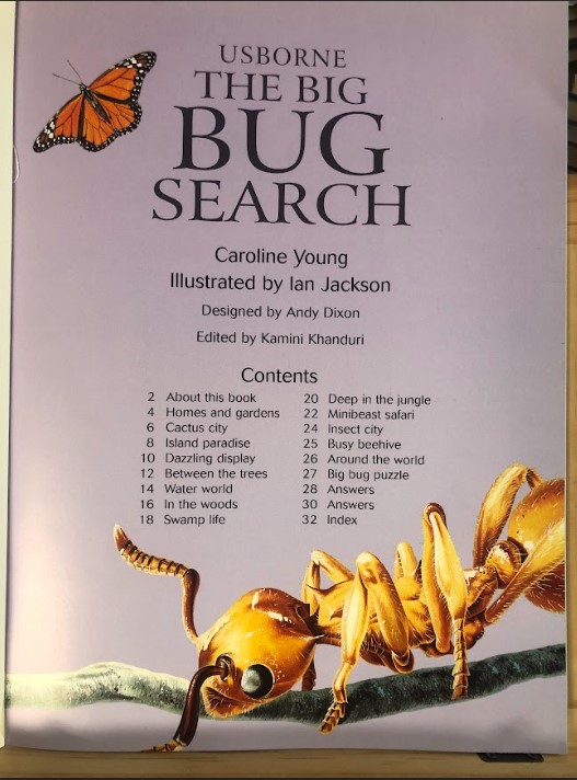 [USED]The Big Bug Search