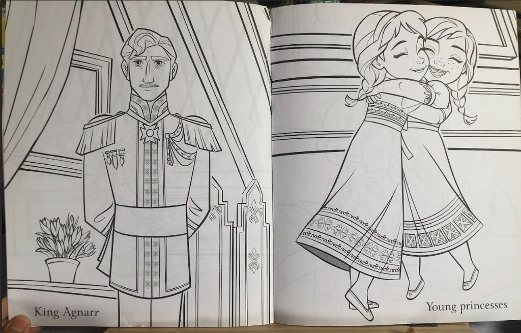 Frozen II: Colouring Book