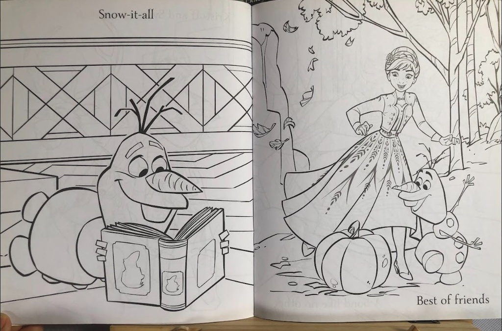 Frozen II: Colouring Book