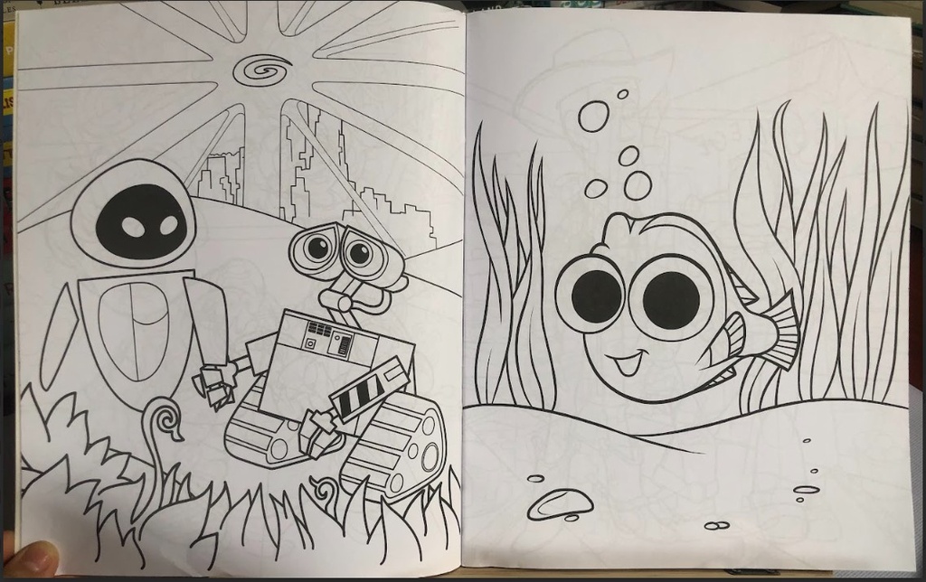 Disney Pixar: Colouring Book