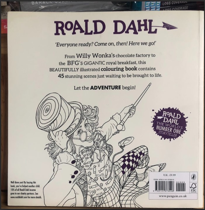 Roald Dahl's: Marvellous Colouring-Book Adventure