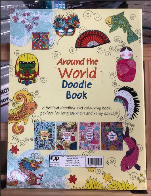 Around The World Doodle Book