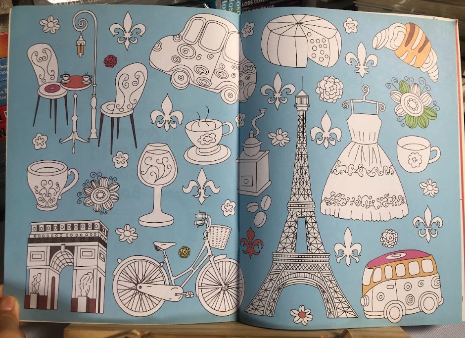 Around The World Doodle Book