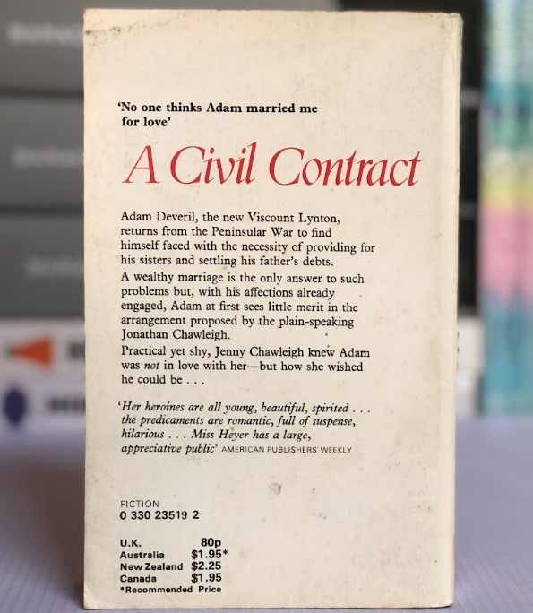 [USED] A Civil Contract