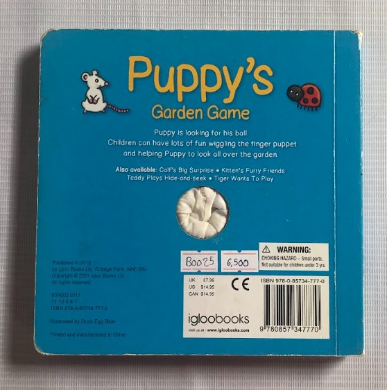 [USED] Puppy's Garden Game