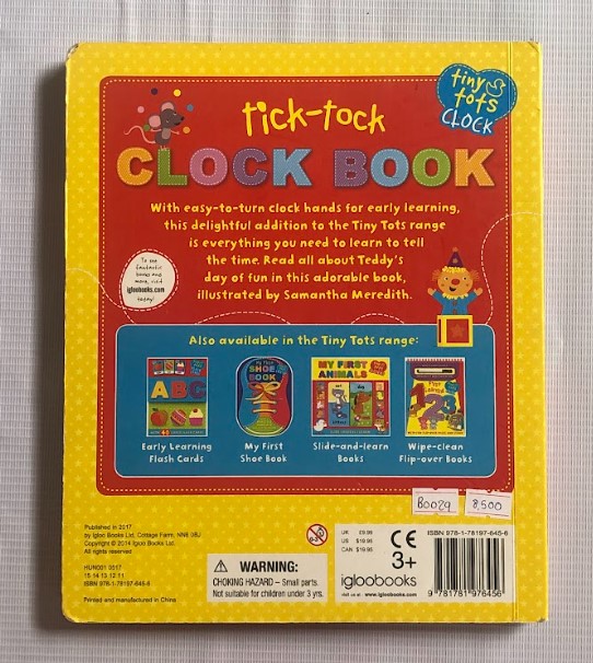 [USED] Tick-Tock Clock Book