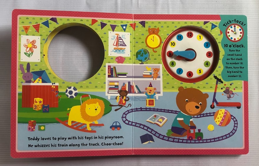 [USED] Tick-Tock Clock Book