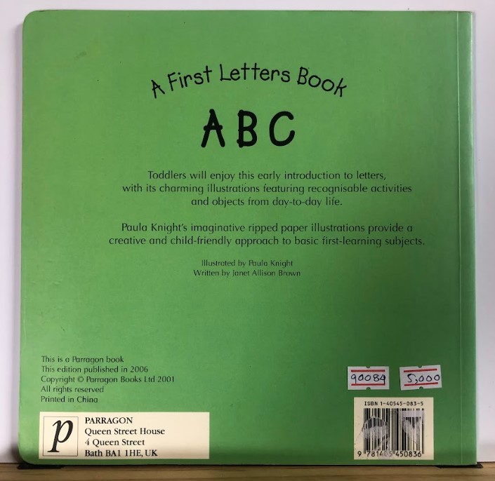 [USED]ABC: A First Letters Book