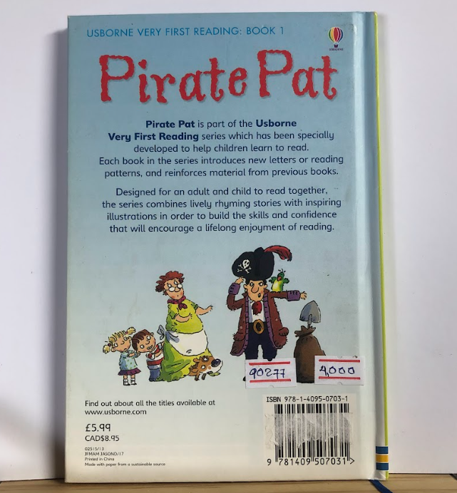 [USED] Very First Reading Book 1: Pirate Pat