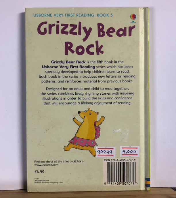 [USED] Very First Reading Book 5: Grizzly Bear Rock