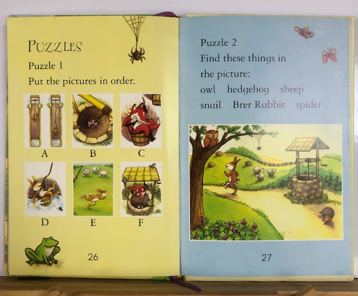 [USED] Usborne First Reading Level 2: Brer Rabbit Down The Well