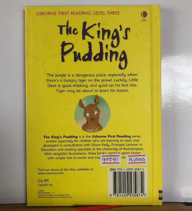  Usborne First Reading Level 3: The King's Pudding