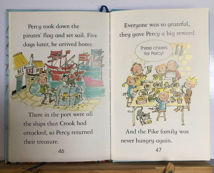 [USED] Usborne First Reading Level 4: Percy And The Pirates