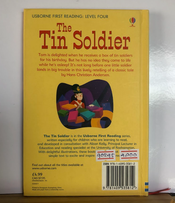 [USED] Usborne First Reading Level 4: The Tin Soldier