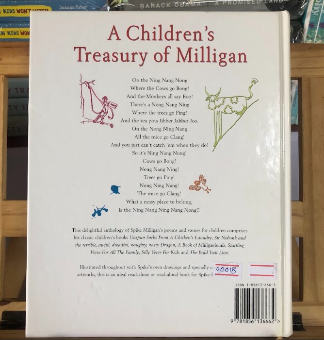 [USED]A Children's Treasury Of Milligan (Classic Stories & Poems)