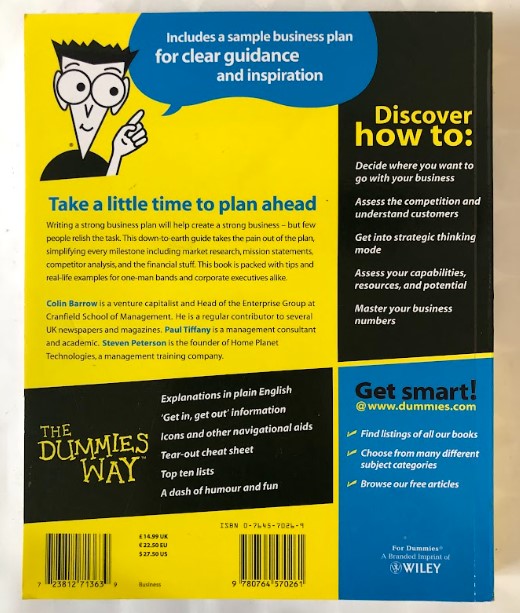 [USED]Business Plans For Dummies