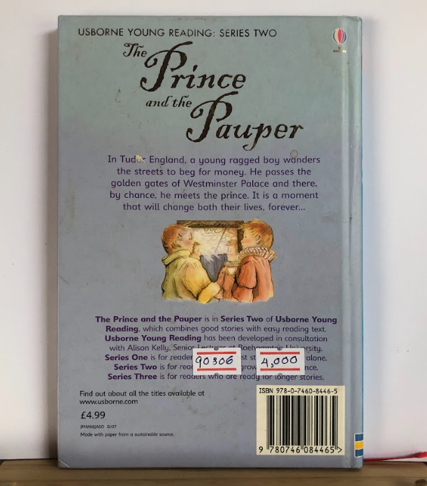 [USED] Usbrone Young Reading  Series 2: The Prince And The Pauper