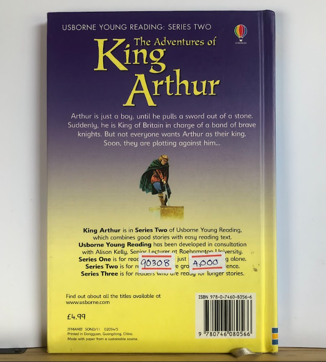 [USED] Usbrone Young Reading  Series 2: The Adventures Of King Arthur