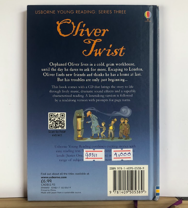 [USED] Usbrone Young Reading  Series 3: Oliver Jwist