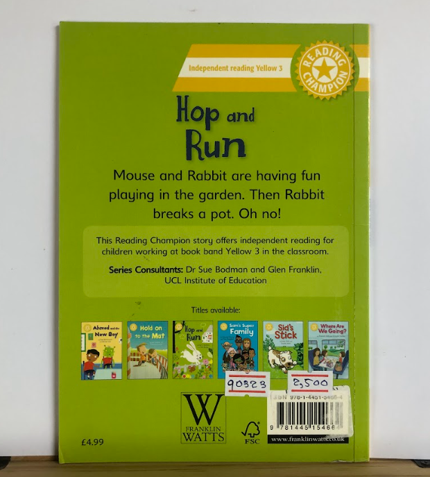 [USED] Hop and Run