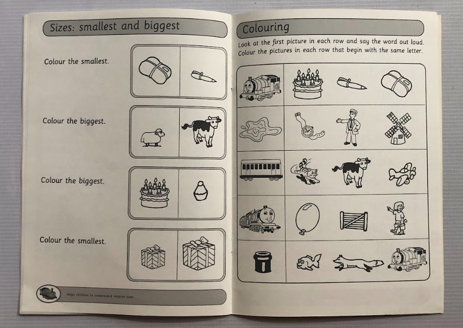 Activity Colouring Percy's Birthday (Age 3+)