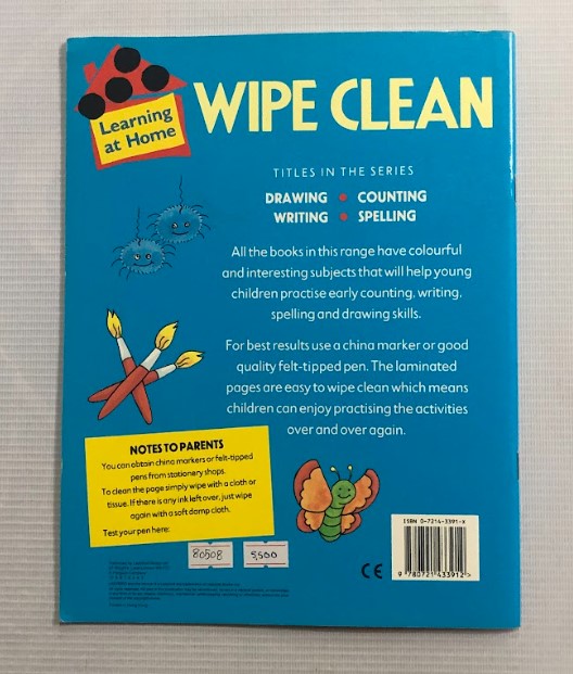 Wipe Clean Counting (Age 4+)