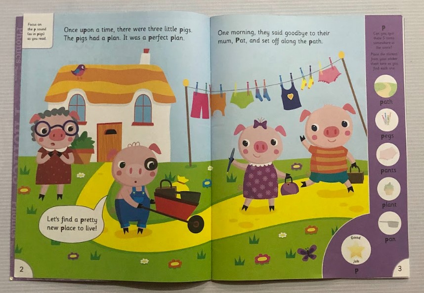 TheThree Little Pigs Phonic Readers (Age 4-6)