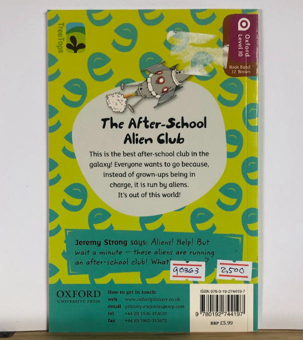 [USED] The After-School Alien Club